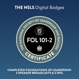 FOL 101-2 Badge.