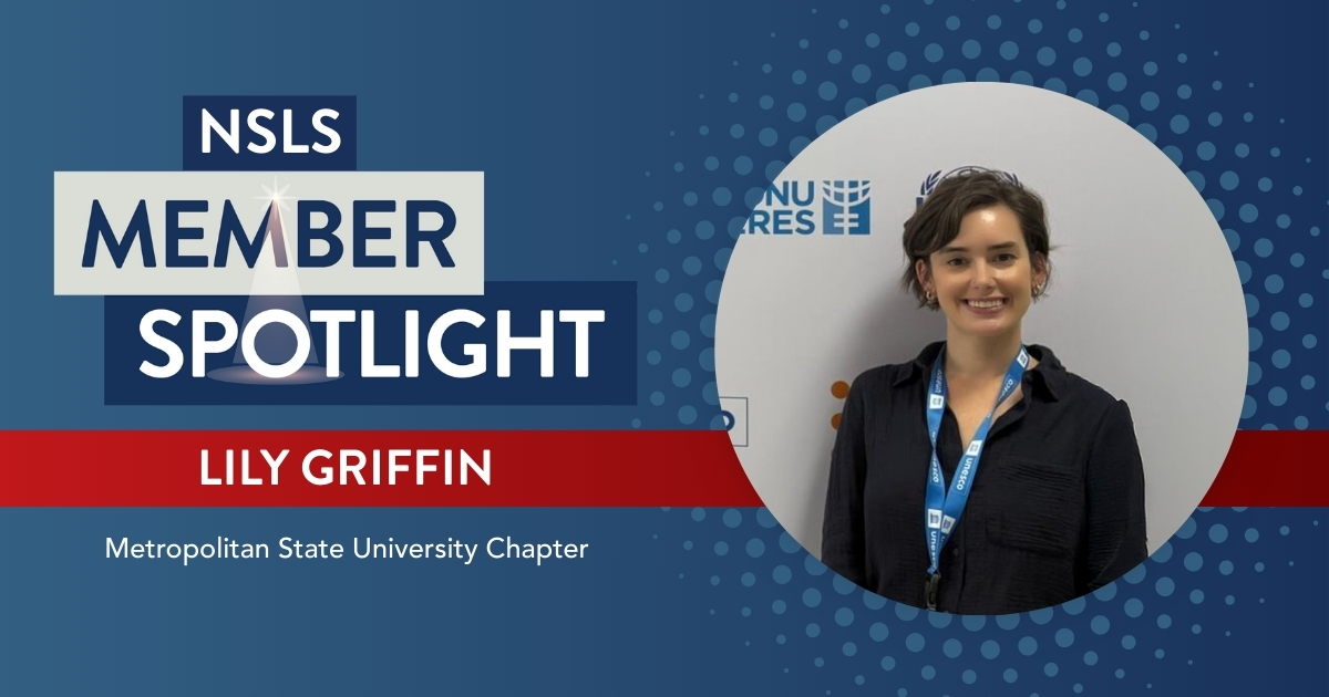 NSLS Member Spotlight: Lily Griffin 