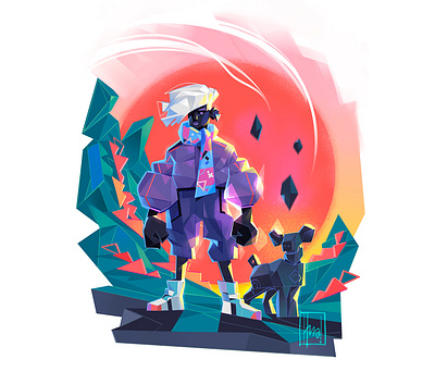 A Wonderful Challenge avatar character design game hero gameplay illustration metaverse