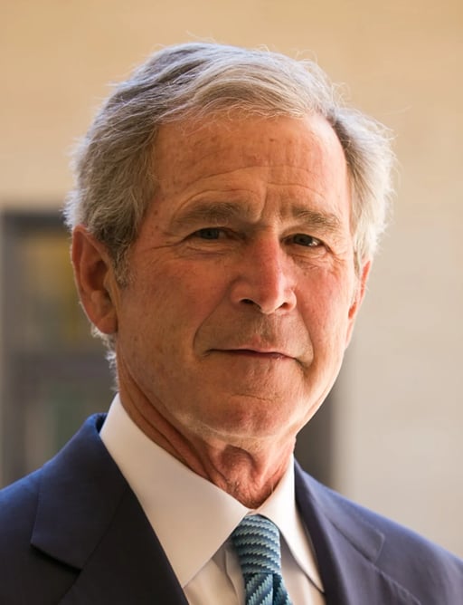 President George W. Bush.