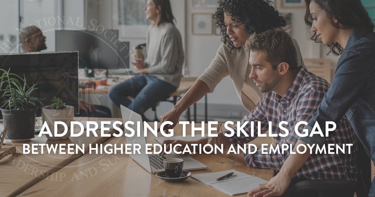 Addressing the Skills Gap Between Higher Education and Employment.