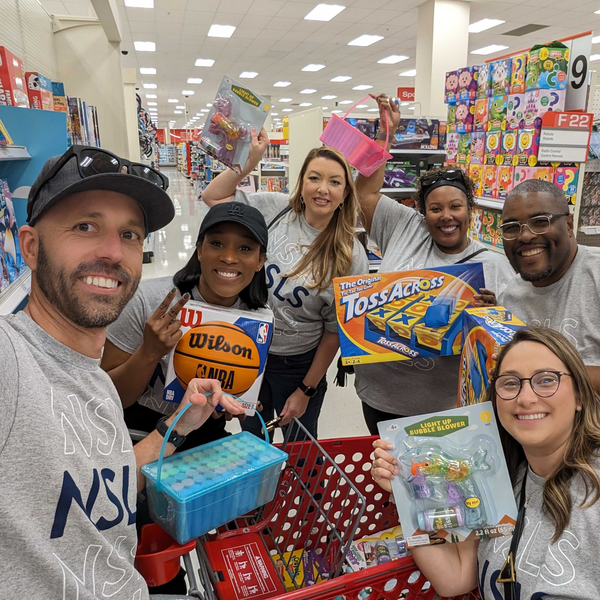 NSLS Employees During Donation Event.