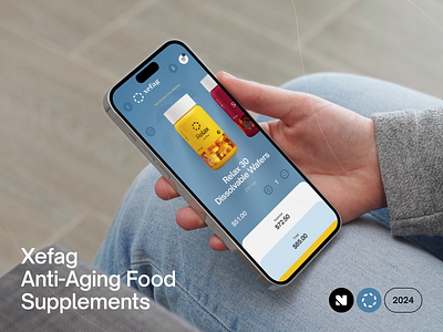 Food Supplements Mobile App app design app shop app ui ecommerce food supplements health health app healthcare ios app mobile app mobile app design mobile shop modern design product design supplements supplements app ui design ui ux vitamins vitamins app