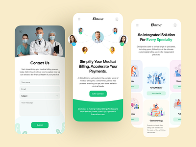 Medical Payments Mobile App Design app design health healthcare ios ios app design medical medical app medicine mobile app mobile app design payments app ui ux wellness